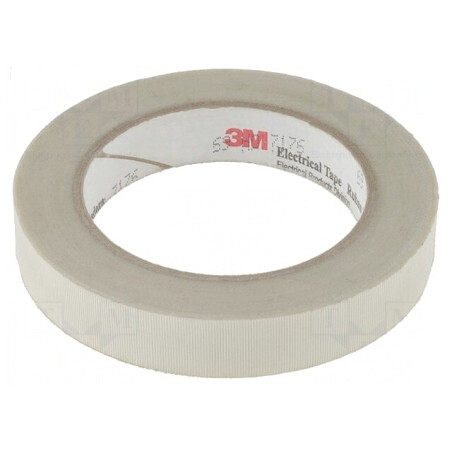 Bandă Electroizolantă Albă 19mm x 33m Silicon | Electronic-mag.ro | Componente Electronice