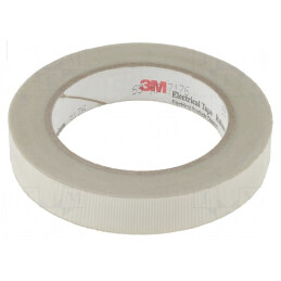 Bandă Electroizolantă Albă 19mm x 33m Silicon | Electronic-mag.ro | Componente Electronice