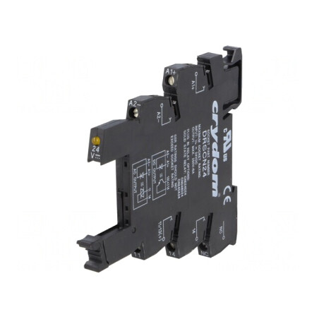 Stativ Relee Ucom 15-30VDC pentru Șină DIN | Electronic-mag.ro | Componente Electronice