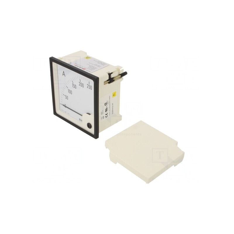 Ampermetru Panou DC 0-250A 96x96mm | Electronic-mag.ro | Componente Electronice