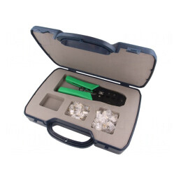 Kit Crimpare Conectori RJ 205mm HT-268K