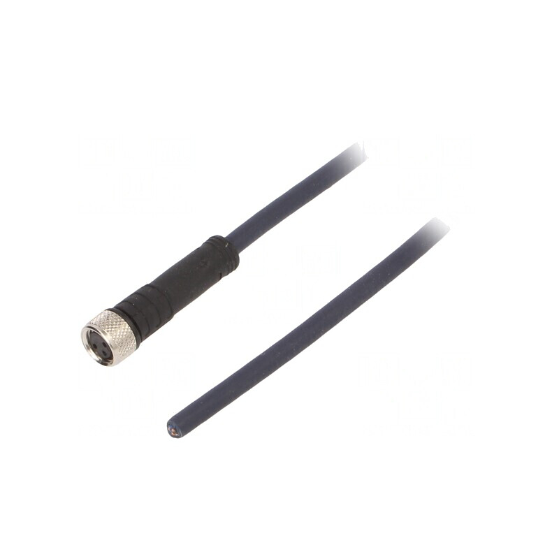 Cablu de Conectare M8 PIN 3 Drept 10m 60VAC 4A IP69K | Electronic-mag.ro | Componente Electronice Cablu de Conectare M8 PIN 3 Drept 10m 60VAC 4A IP69K | Electronic-mag.ro | Componente Electronice
