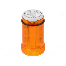 Semnalizator Luminos LED Portocaliu 24V IP66 | Electronic-mag.ro | Componente Electronice