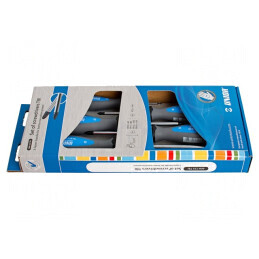 Kit Șurubelnițe Phillips și Pozidriv TBI | Electronic-mag.ro | Componente Electronice