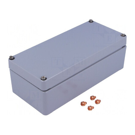 Carcasă Universală Aluminiu 80x175x57mm EUROMAS | Electronic-mag.ro | Componente Electronice