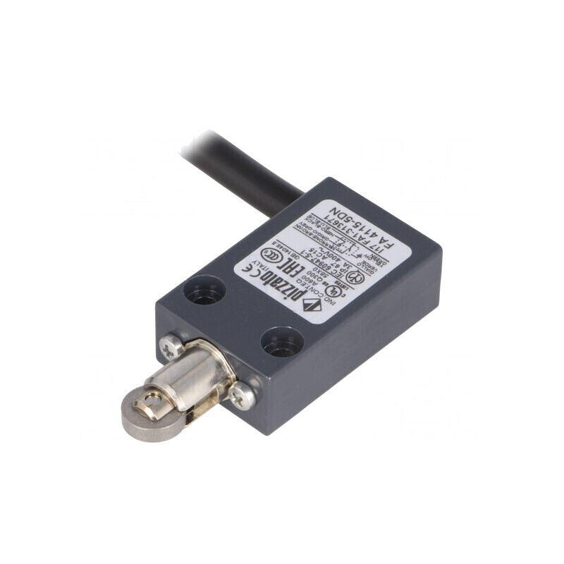 Limitator cursă bolț cu rolă paralelă NO/NC 10A 400VAC | Electronic-mag.ro | Componente Electronice