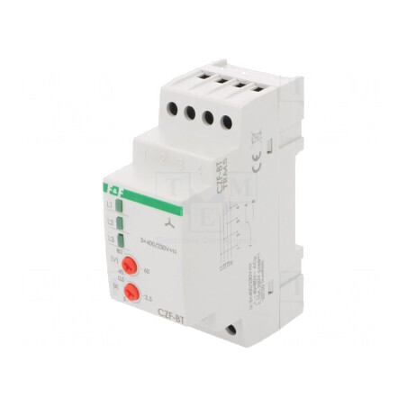 Releu Monitorizare Tensiune Şină DIN SPDT | Electronic-mag.ro | Componente Electronice
