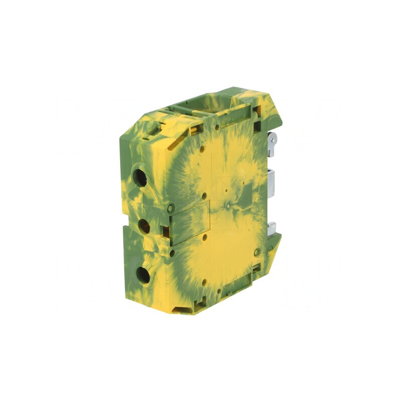 Conector șine galben-verde 35-120mm2 2 borne | Electronic-mag.ro | Componente Electronice
