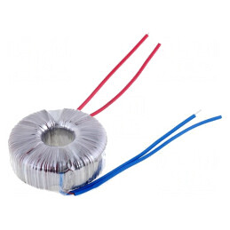 Transformator Toroidal 100VA 230V 19V 5.26A Cabluri | Electronic-mag.ro | Componente Electronice