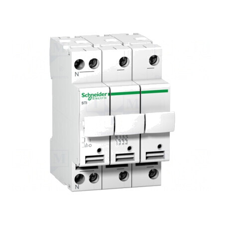 Separator cu fuzibil 4 500VAC pentru șină DIN | Electronic-mag.ro | Componente Electronice