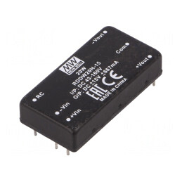 Convertor DC/DC 20W 43-160V la 15V/-15V | Electronic-mag.ro | Componente Electronice