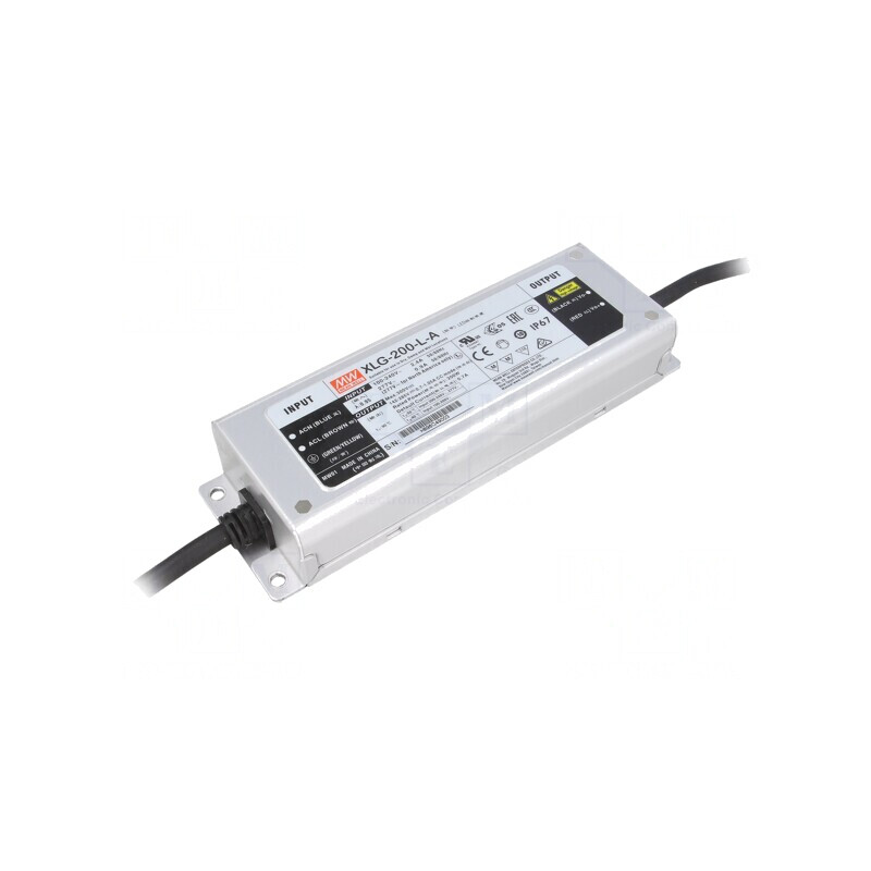 Alimentator LED 200W IP67 XLG-200-L-A | Electronic-mag.ro | Componente Electronice