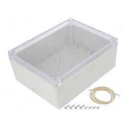 Carcasă universală policarbonat Ritec 146x186x75 mm | Electronic-mag.ro | Componente Electronice