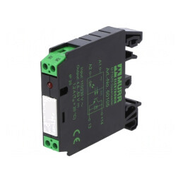 Set Relee Semiconductoare pentru Șină DIN 56x12x64mm | Electronic-mag.ro | Componente Electronice