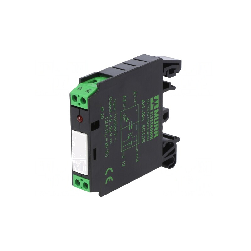 Set Relee Semiconductoare pentru Șină DIN 56x12x64mm | Electronic-mag.ro | Componente Electronice