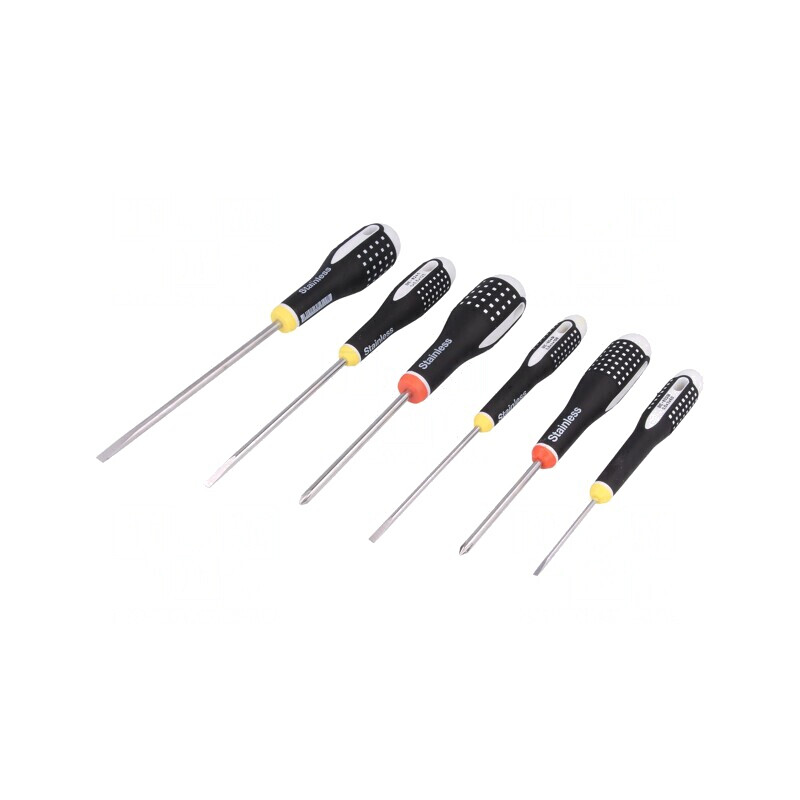 Set șurubelnițe Phillips și plate, 6 buc. BE-9881I | Electronic-mag.ro | Componente Electronice Set șurubelnițe Phillips și plate, 6 buc. BE-9881I | Electronic-mag.ro | Componente Electronice