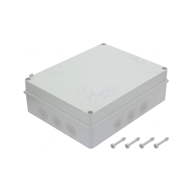 Cutie de conexiuni IP65 gri 300x380x120mm S-BOX 706 | Electronic-mag.ro | Componente Electronice Cutie de conexiuni IP65 gri 300x380x120mm S-BOX 706 | Electronic-mag.ro | Componente Electronice