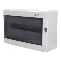 Carcasă modulară IP65 gri deschis 18 module | Electronic-mag.ro | Componente Electronice