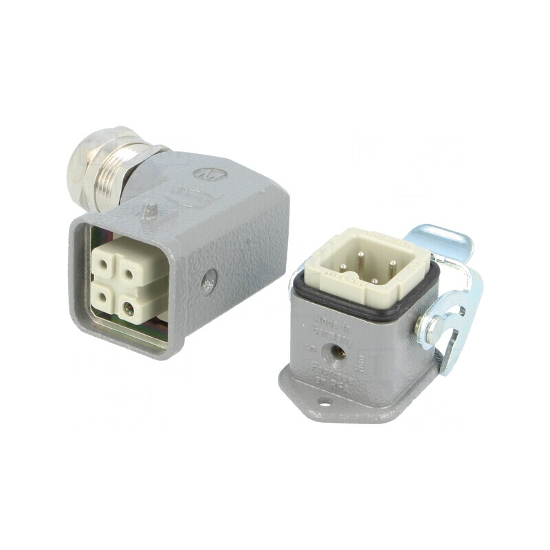 Set Conectori HDC Tată-Mamă Soclu-Mufă Han Kit | Electronic-mag.ro | Componente Electronice