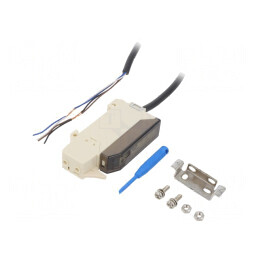 Senzor: amplificator fibră optică | PNP | Conexiune: cablu 2m | 