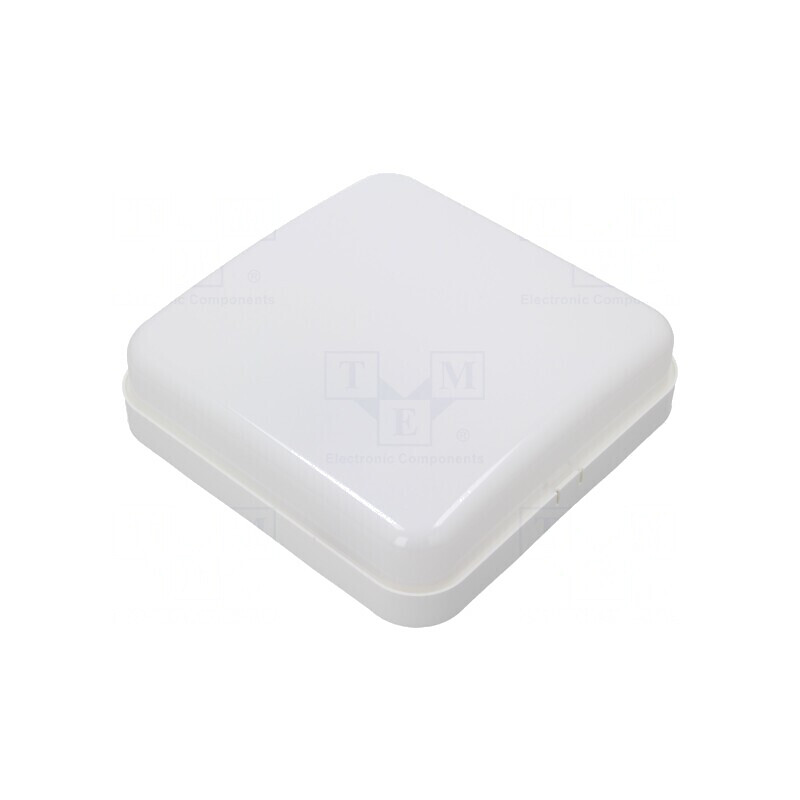 Lampă de exterior HERA E27 IP44 policarbonat albă | Electronic-mag.ro | Componente Electronice