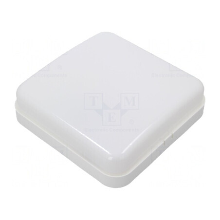 Lampă de exterior HERA E27 IP44 policarbonat albă | Electronic-mag.ro | Componente Electronice