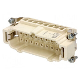 Conector HDC Han E® High Temp 16B Tată 16 PIN-uri | Electronic-mag.ro | Componente Electronice
