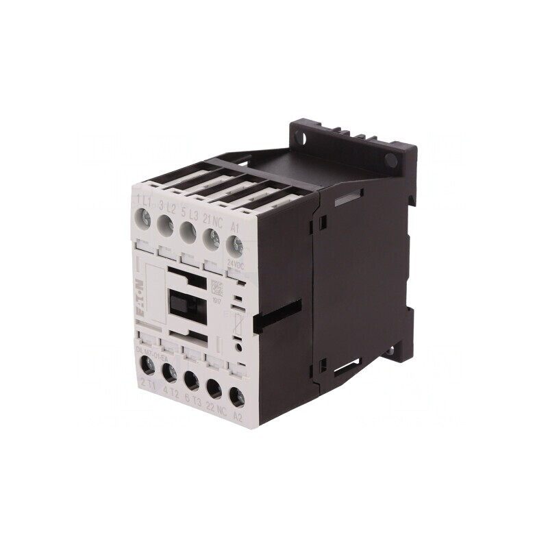 Contactor 3P NO + NC 24VDC 7A DILM7 | Electronic-mag.ro | Componente Electronice