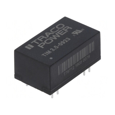 Convertor DC/DC 3.5W 4.5-12V la 15V/-15V | Electronic-mag.ro | Componente Electronice