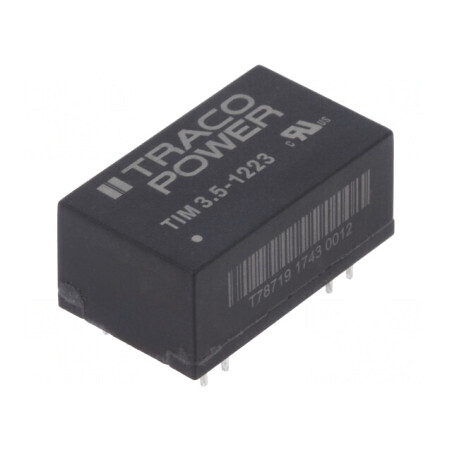 Convertor DC/DC 3.5W 9-18V la 15V/-15V | Electronic-mag.ro | Componente Electronice