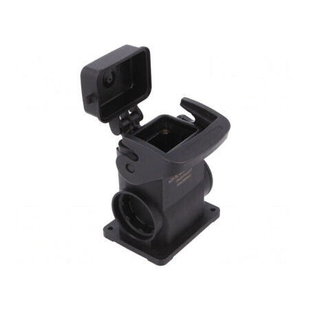 Carcasă pentru conectori HDC Han-Eco B 6B drept | Electronic-mag.ro | Componente Electronice