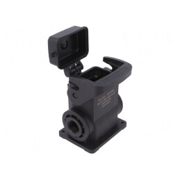 Carcasă pentru conectori HDC Han-Eco B 6B drept | Electronic-mag.ro | Componente Electronice