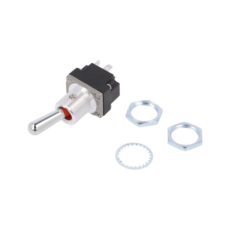 Comutator Basculant DPDT ON-OFF 5A 28VAC Cu Șurub | Electronic-mag.ro | Componente Electronice