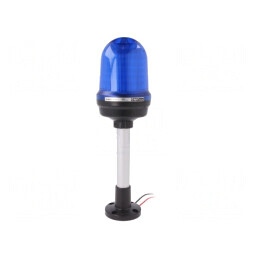 Semnalizator Luminos Albastru cu Flash și Lumină Continuă | Electronic-mag.ro | Componente Electronice