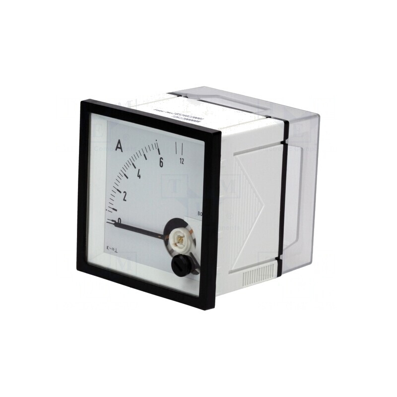 Ampermetru de Panou True RMS 0-6A 12A Clasa 1.5 | Electronic-mag.ro | Componente Electronice