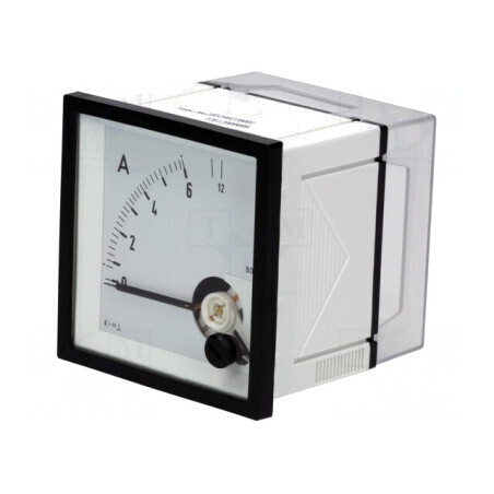 Ampermetru de Panou True RMS 0-6A 12A Clasa 1.5 | Electronic-mag.ro | Componente Electronice