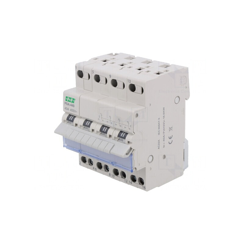 Comutator Rețea-Generator 4 Poli 230/400VAC 40A IP20 | Electronic-mag.ro | Componente Electronice