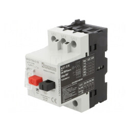 Întrerupător Motor pentru Șină DIN 0,1-0,16A IP40 | Electronic-mag.ro | Componente Electronice