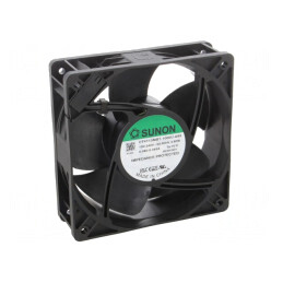 Ventilator axial 230VAC 120x120x38mm 132m3/h 40,2dBA | Electronic-mag.ro | Componente Electronice