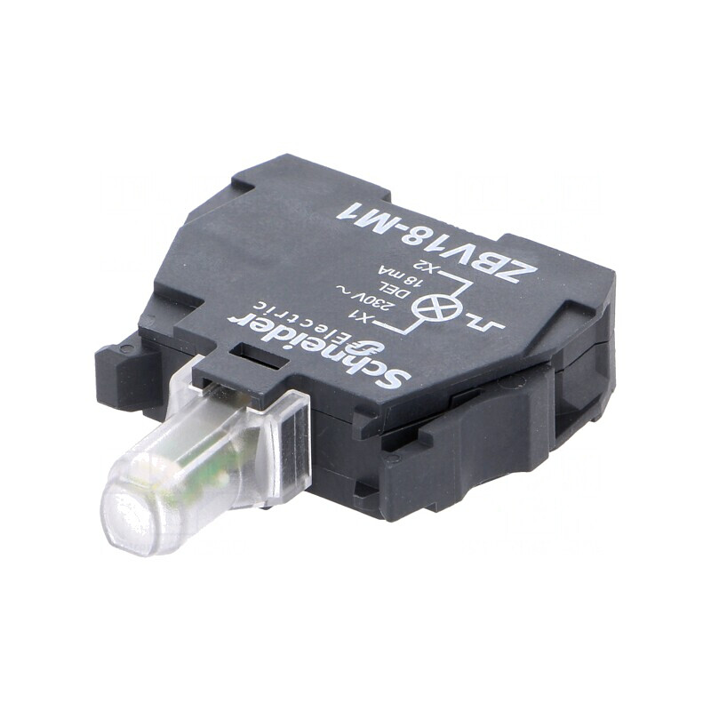 Element de Iluminare LED Albă 22mm Harmony XB4 | Electronic-mag.ro | Componente Electronice