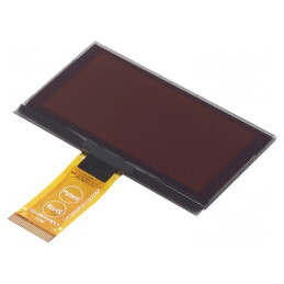Display OLED Grafic 2,7" 128x64 Galben | Electronic-mag.ro | Componente Electronice