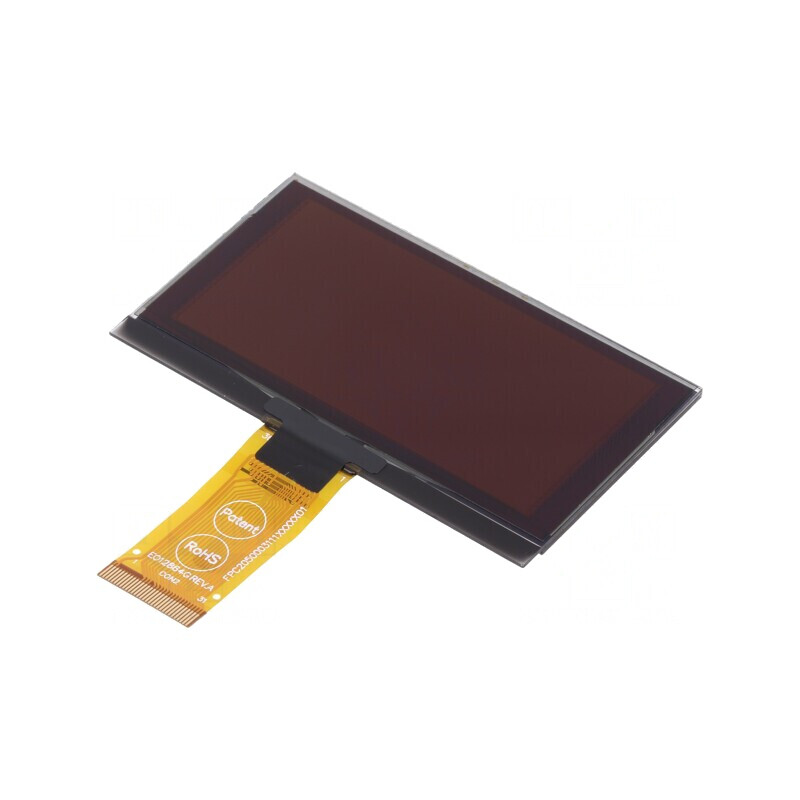 Display OLED Grafic 2,7" 128x64 Galben | Electronic-mag.ro | Componente Electronice