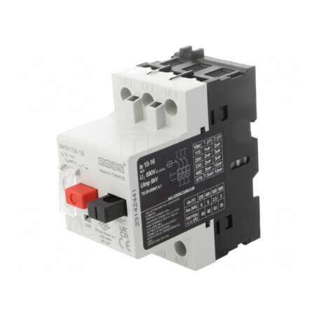 Întrerupător Motor DIN 10-16A IP40 | Electronic-mag.ro | Componente Electronice
