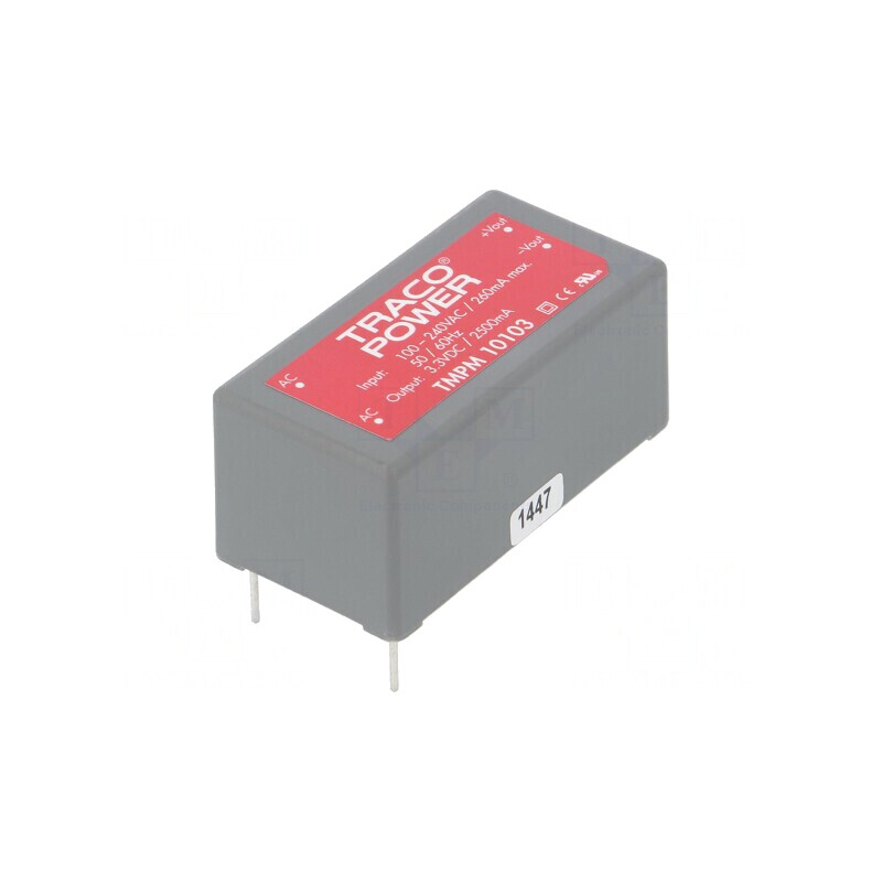 Convertor AC/DC 8,3W 3,3VDC TMPM 10103 | Electronic-mag.ro | Componente Electronice Convertor AC/DC 8,3W 3,3VDC TMPM 10103 | Electronic-mag.ro | Componente Electronice
