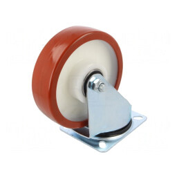 Roată de transport poliuretan 160mm 350kg | Electronic-mag.ro | Componente Electronice