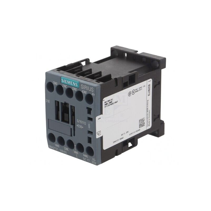 Contactor 4-poli 24VDC 10A Cleme Şurub | Electronic-mag.ro | Componente Electronice