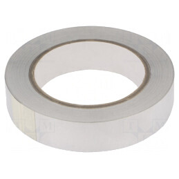 Bandă ecranare acrilică conductivă 25mm x 33m | Electronic-mag.ro | Componente Electronice
