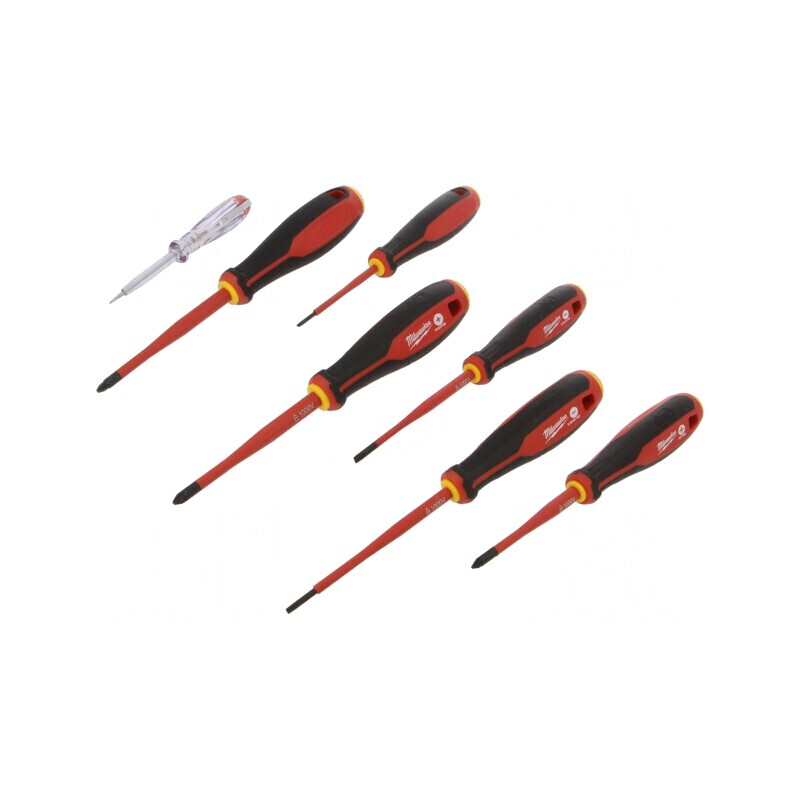 Kit șurubelnițe 7 bucăți Phillips, Pozidriv, Plată, Imbus | Electronic-mag.ro | Componente Electronice