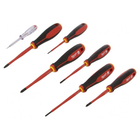 Kit șurubelnițe 7 bucăți Phillips, Pozidriv, Plată, Imbus | Electronic-mag.ro | Componente Electronice