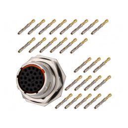 Soclu Circular Crimpat PIN 26 7.5A RT360 RT0W71626SNH-K | Electronic-mag.ro | Componente Electronice